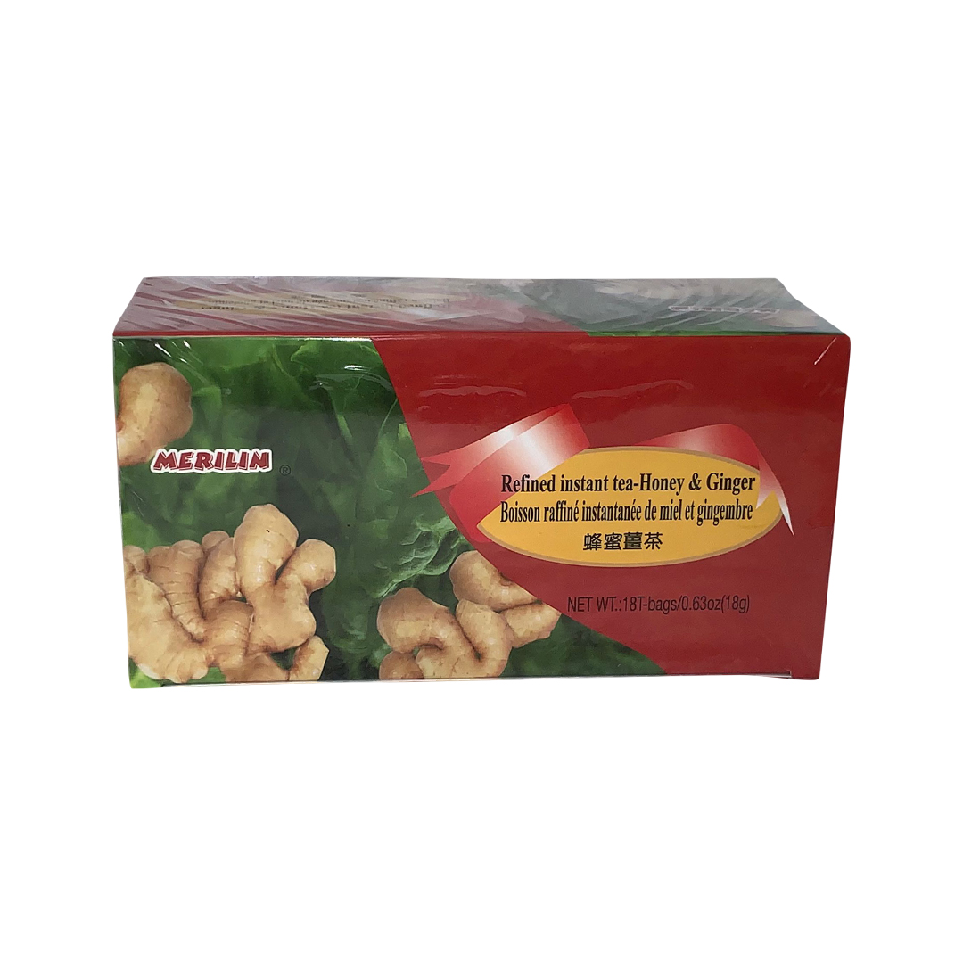 Boisson raffinée instantanée de miel et gingembre 324g