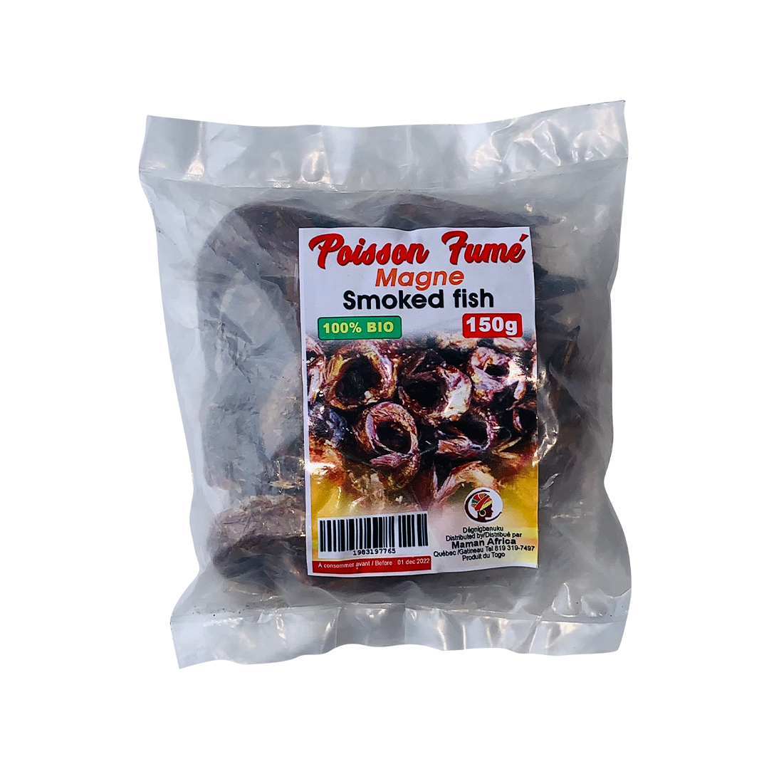Maman Africa. Poisson fumé magne 150g