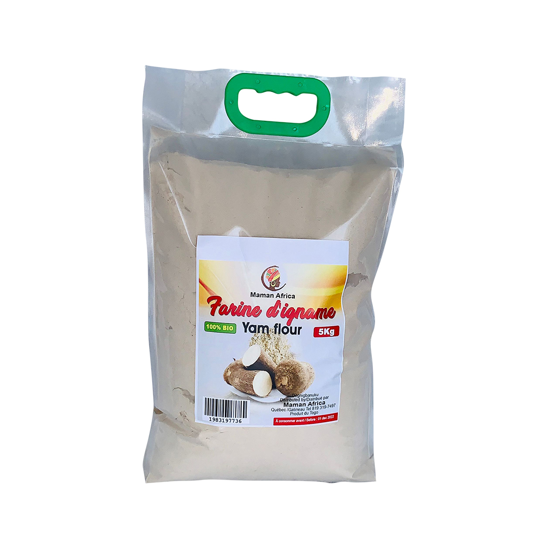 Maman Africa. Elubo (Farine d’igname) 5kg