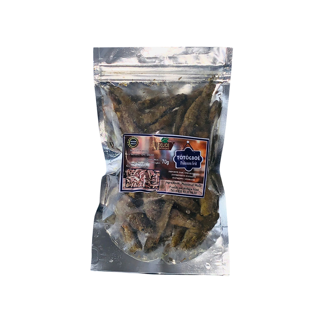Délice d’Afrique. Tòtògboè (Poisson Frit) 70g
