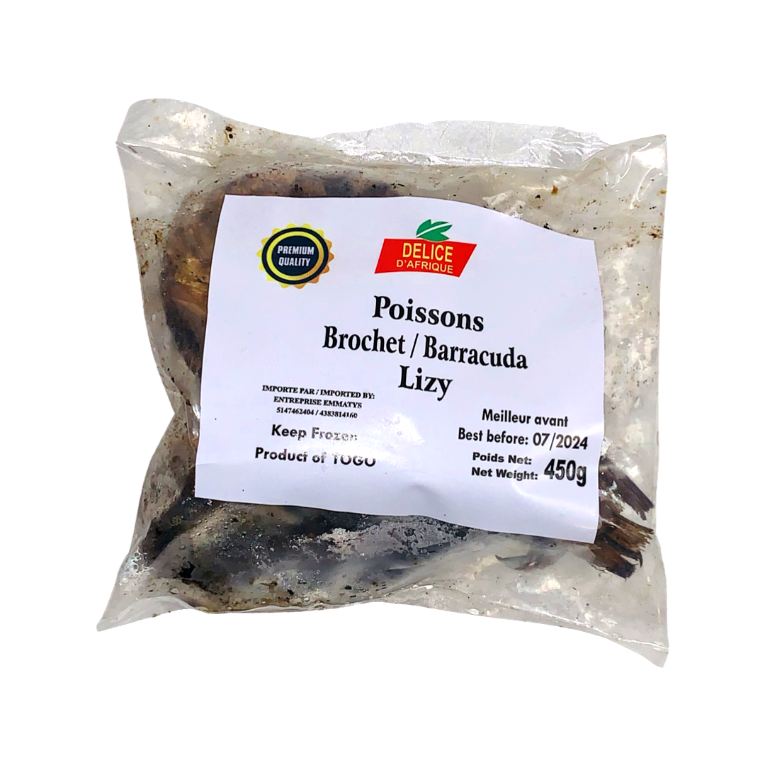 Délice d’Afrique. Lizy (Brochet / Barracuda) 450g